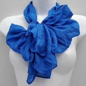 Royal Blue Lightweight Scarf